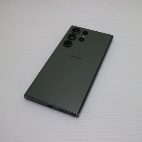 美品 SC-52D Galaxy S23 Ultra 256GB グリーン DoCoMo スマホ SAMSUNG
