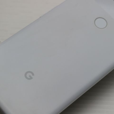 超美品 Google Pixel 3a クリアリーホワイト スマホ 本体 白ロム 土日