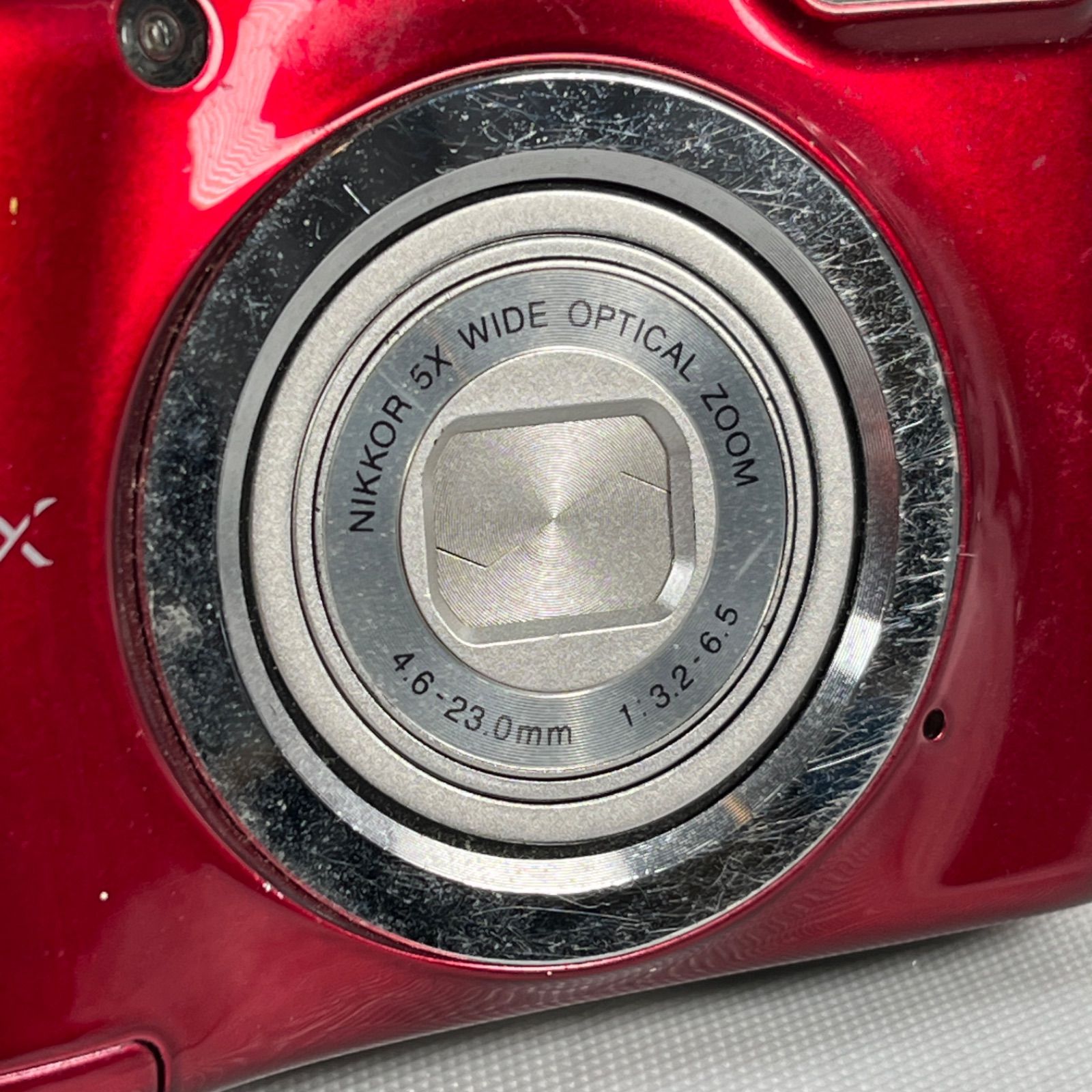 ☆動作確認済☆ Nikon ニコン COOLPIX A10 レッド コンパクトデジタル