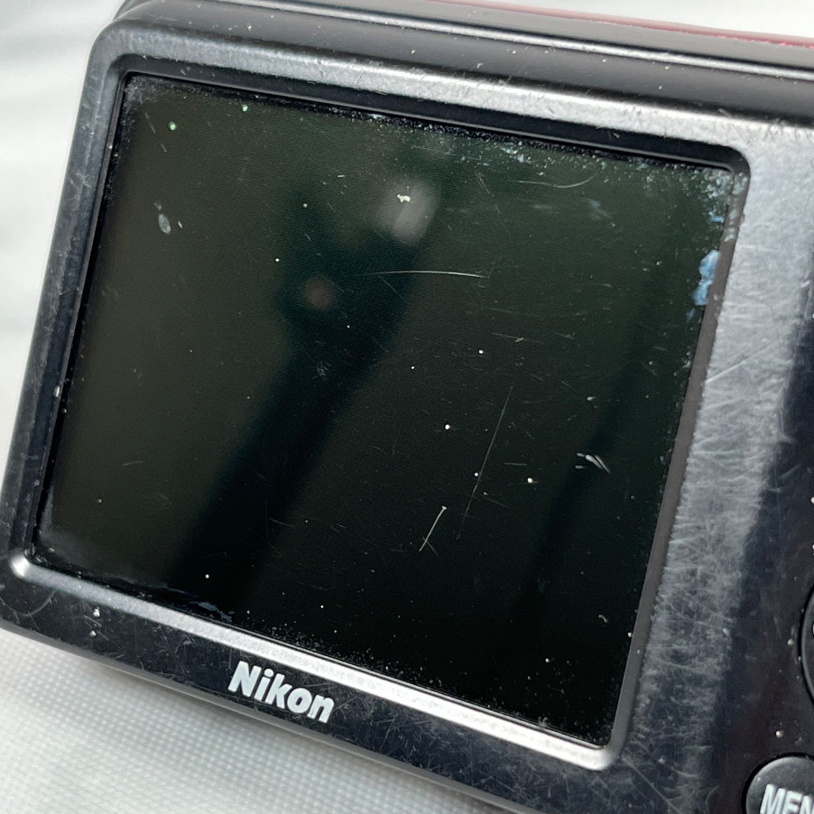 ☆動作確認済☆ Nikon ニコン COOLPIX A10 レッド コンパクトデジタル
