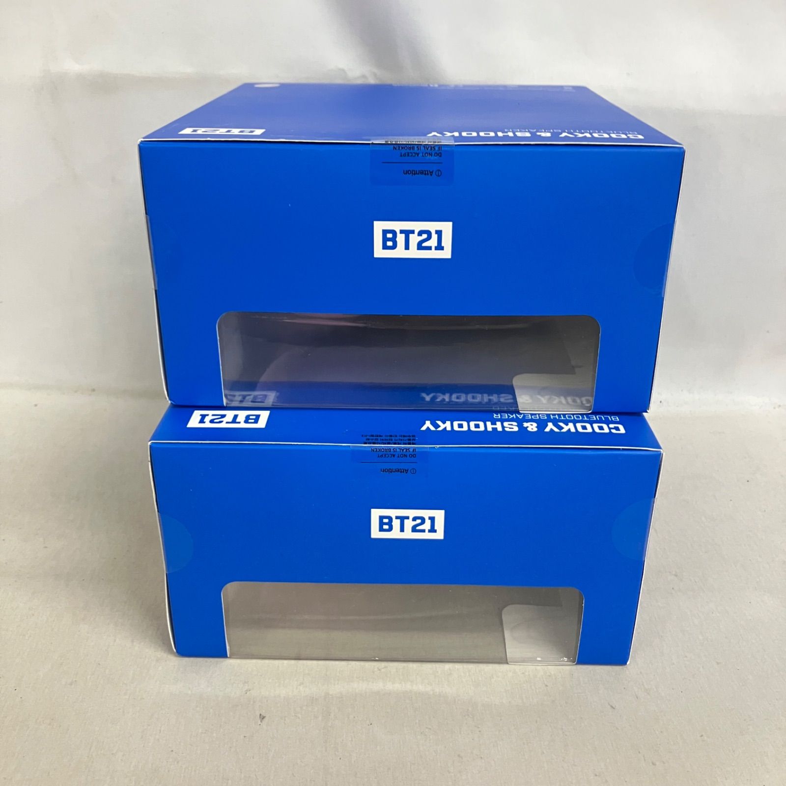 未開封 BT21 Friends Duo Bluetooth スピーカー 2点セット YLK029 c117