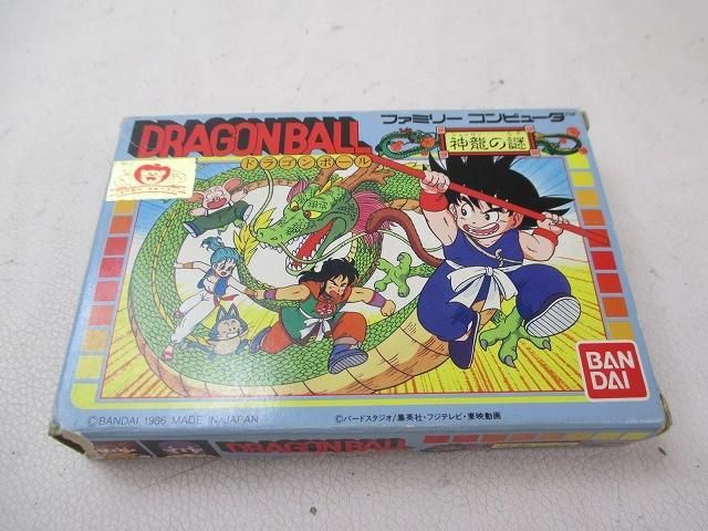 中古品 ゲーム ファミコン ソフト ドラゴンボール 神龍の謎 箱説付き