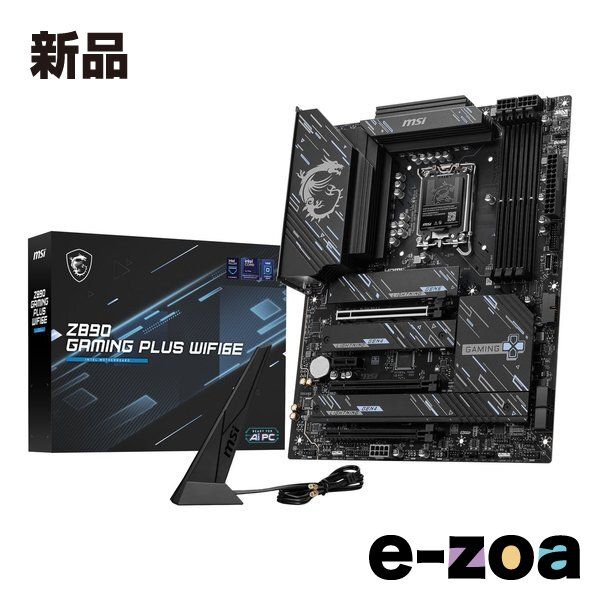 MSI エムエスアイ Z890 GAMING PLUS WIFI6E Z890GAMINGPLUSWIFI6E (2689345)