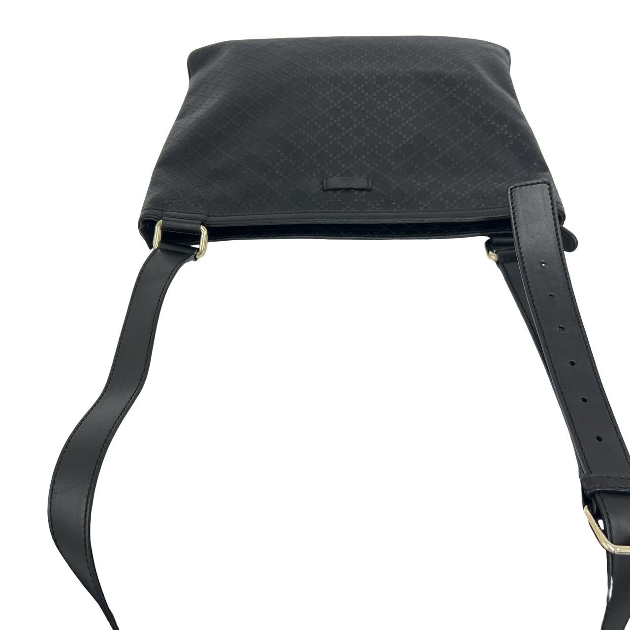 極 美品 GUCCI グッチ ディアマンテ レザー 本革 ショルダーバッグ