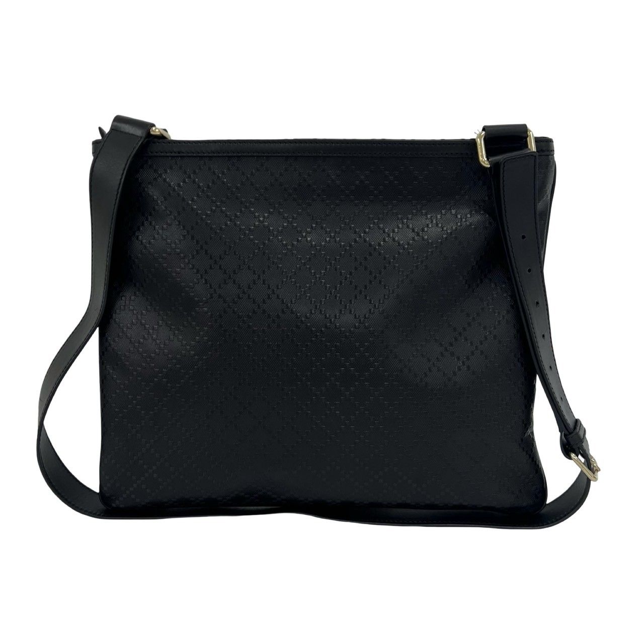 極 美品 GUCCI グッチ ディアマンテ レザー 本革 ショルダーバッグ