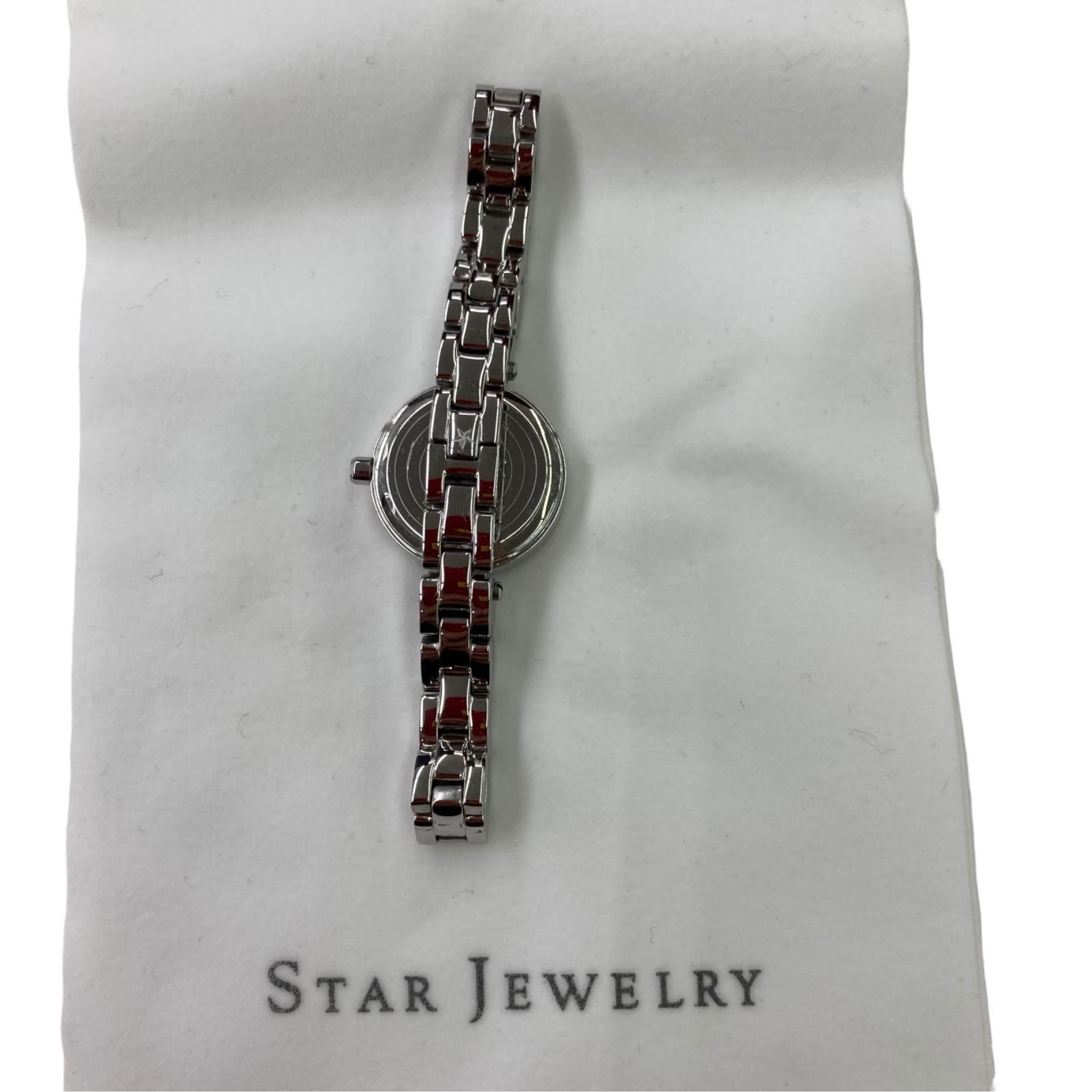 186000 動作未確認 STAR JEWELRY スタージュエリー 腕時計 ストーン