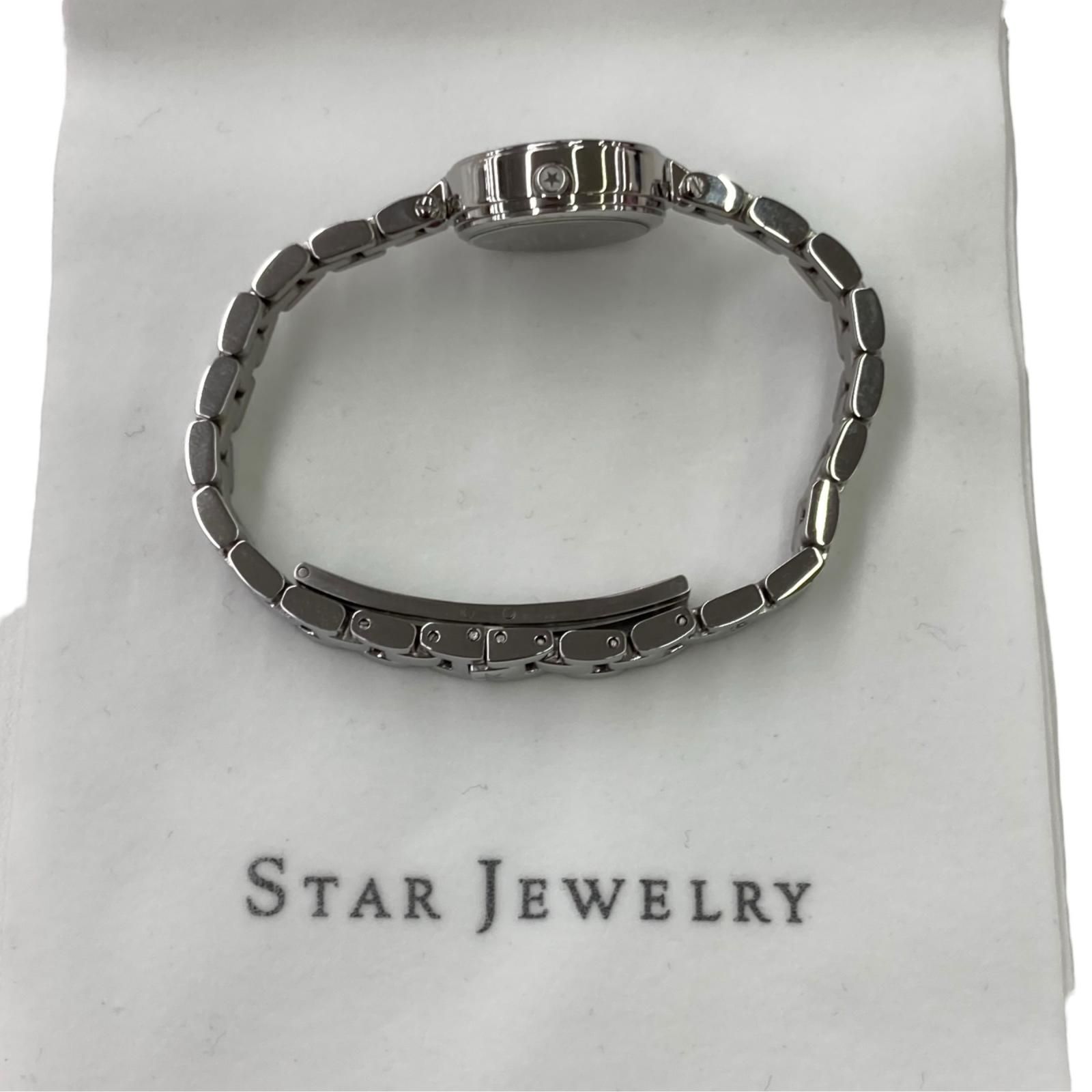 186000 動作未確認 STAR JEWELRY スタージュエリー 腕時計 ストーン