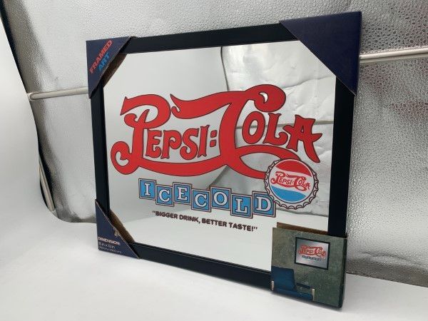 PEPSI パブミラー ICE COLD ペプシ コーラ ミラー ヴィンテージ