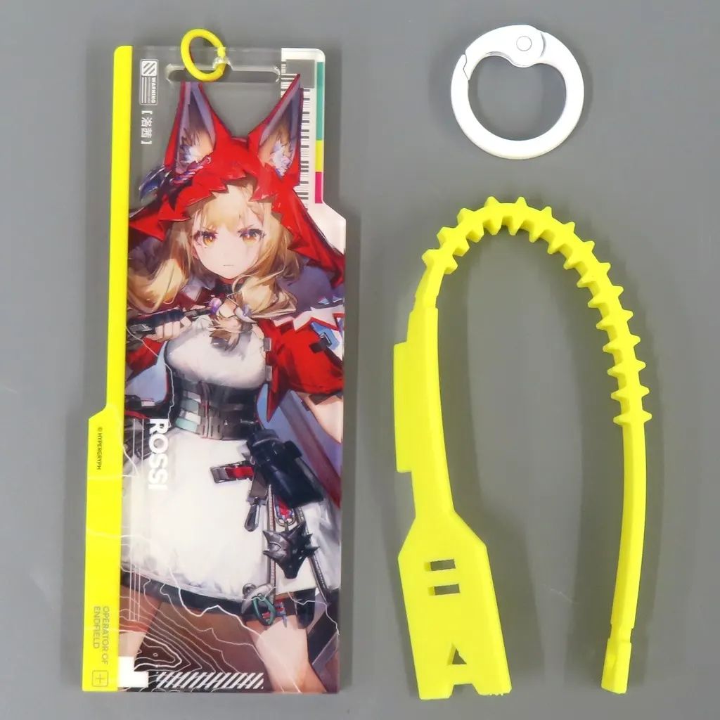 アークナイツ　　エンドフィールド　ロッシ　アクリルスタンド　ストラップ　セット 中古】ストラップ ロッシ 「アークナイツ：エンドフィールド 絆の祝典