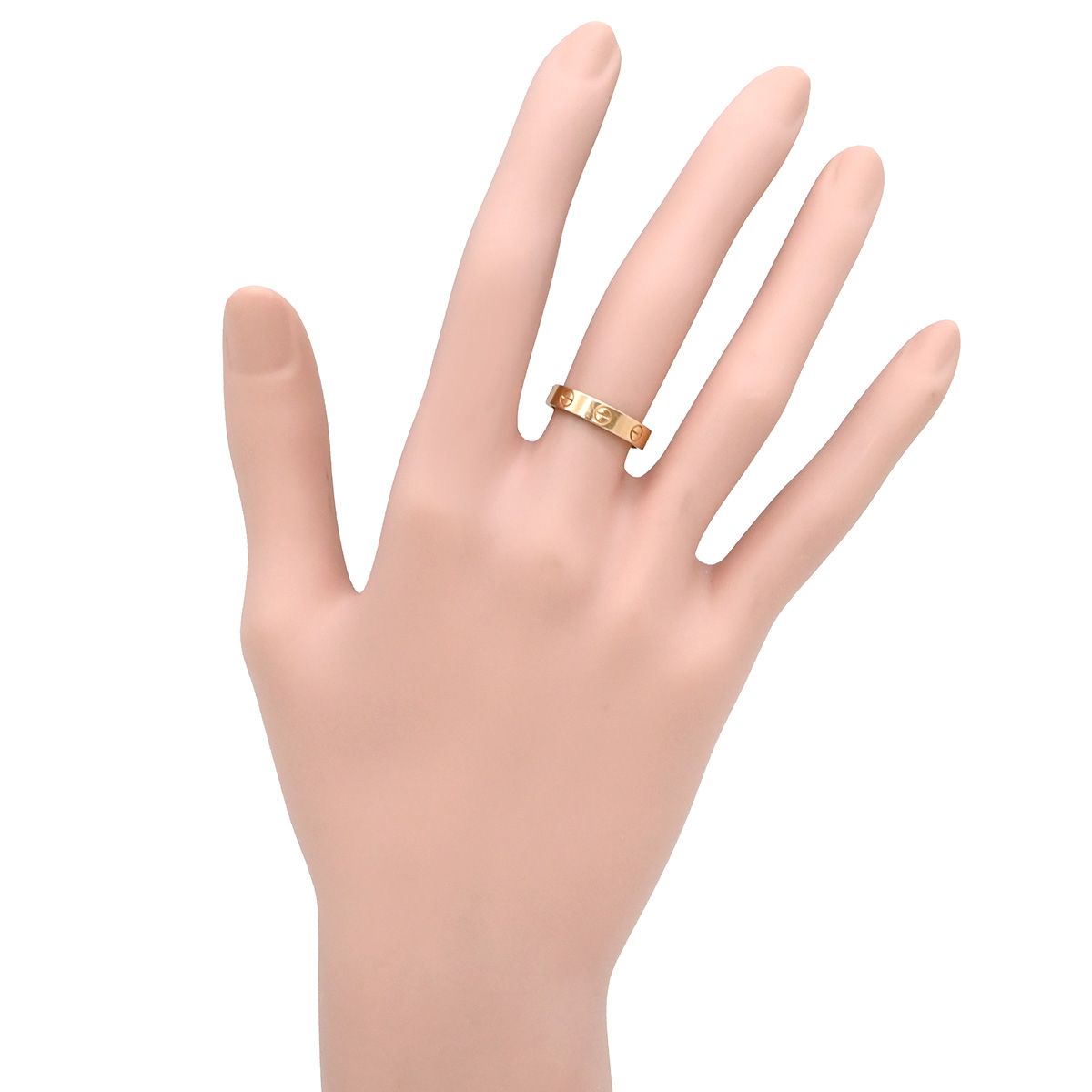 カルティエ Cartier リング 指輪 ミニラブリング ピンクゴールド #49