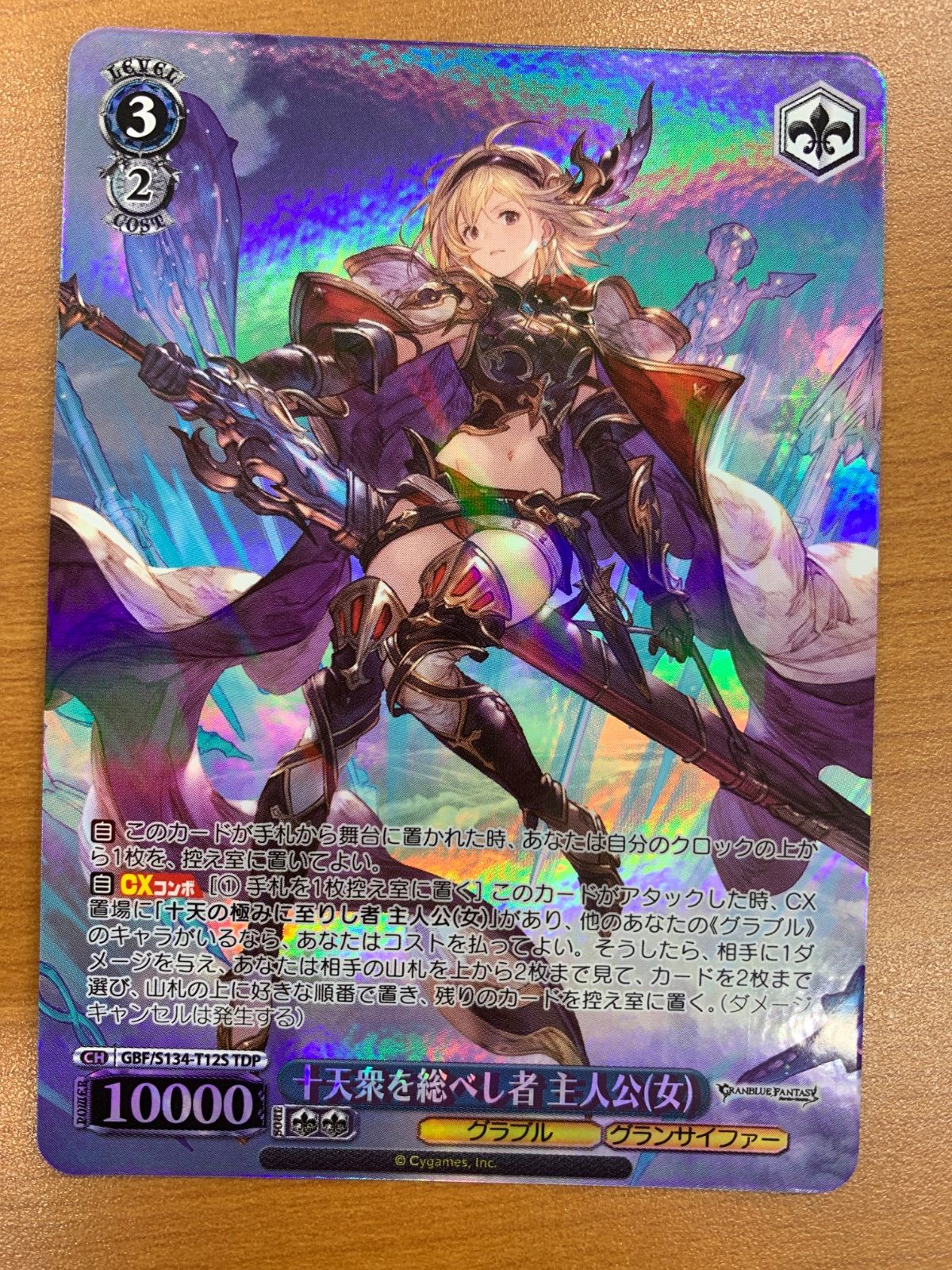 状態A 十天衆を統べし者 主人公（女） TDP GBF/S134-T12S ヴァイス