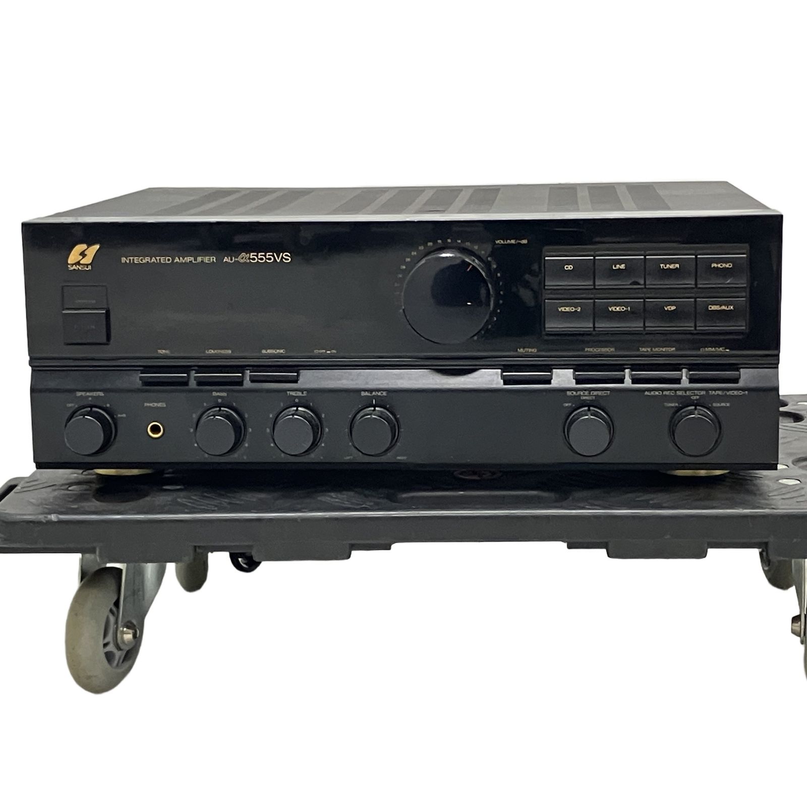 Sansui AU-α555VS プリメインアンプ 本体 SANSUI AU-α555VS プリメインアンプ オーディオ 音響機材 山水