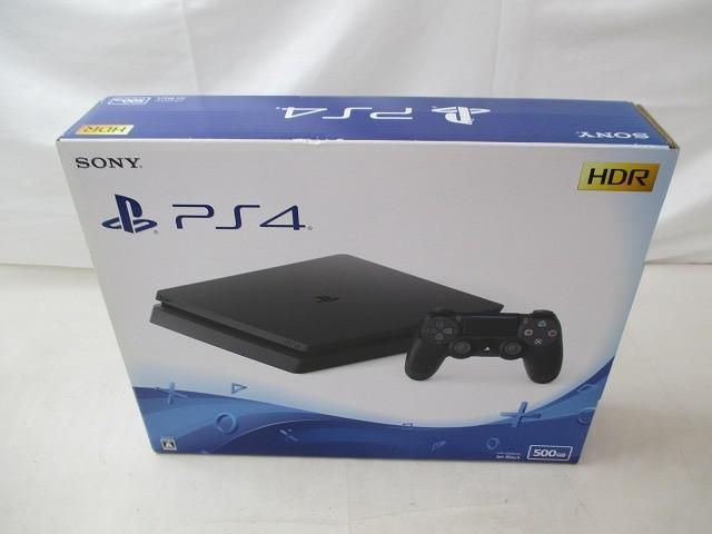 中古品 ゲーム プレイステーション4 PS4本体 CUH-2200A ジェットブラック 動作品 箱付き 25,200円
