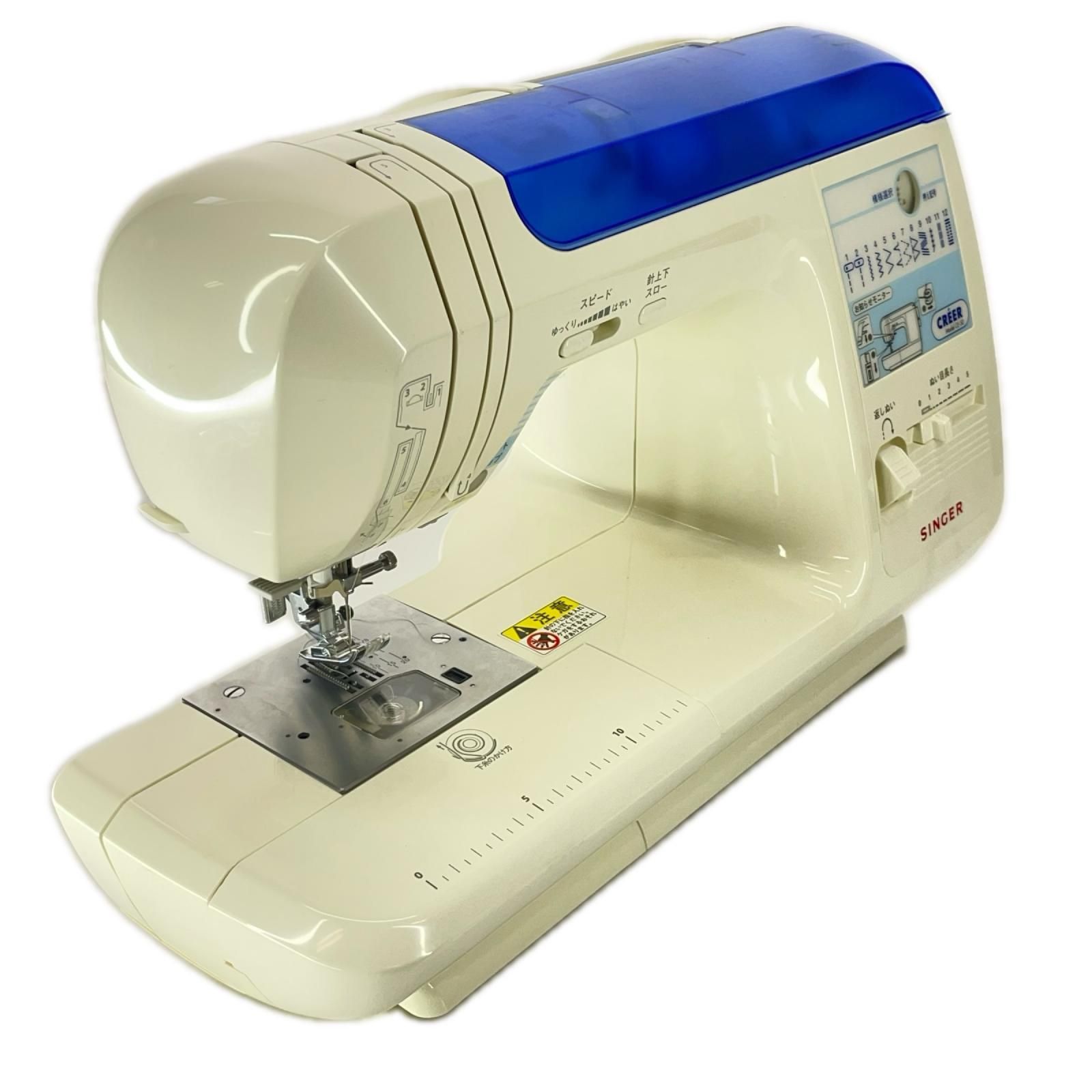 シンガー電子ミシン本体　CEー50分解整備済み SINGER シンガー CREER クレエ 家庭用電子ミシン CE-50 初心者人気
