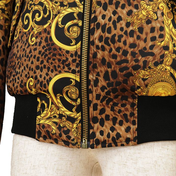 美品】VERSACE ヴェルサーチ リバーシブル ブルゾン サイズ 48 メンズ