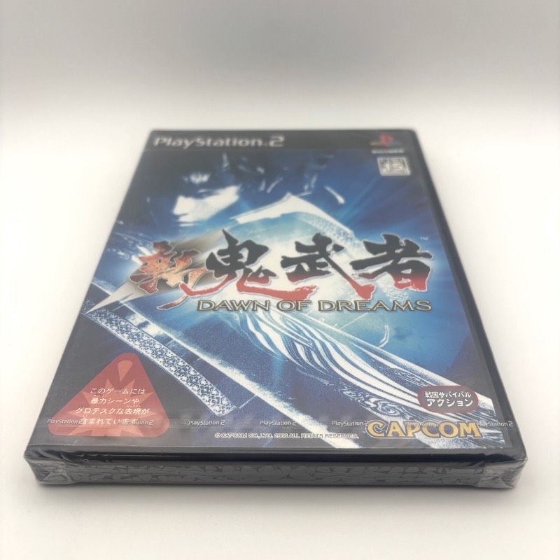 新品未開封 PS2 新 鬼武者 DAWN OF DREAMS - メルカリ