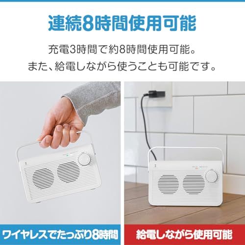 ottostyle.jp テレビ用ワイヤレススピーカー 【ブラック】 手元