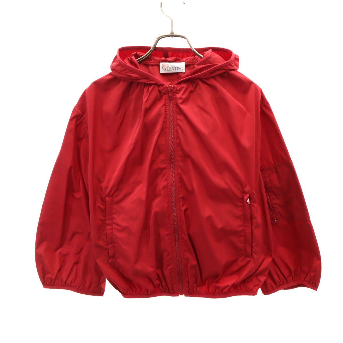 RED VALENTINO レッドヴァレンティノ フードジャケット 42 レッド