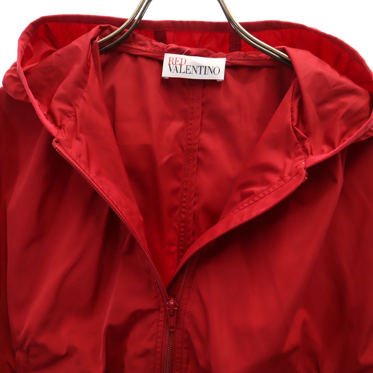 RED VALENTINO レッドヴァレンティノ フードジャケット 42 レッド