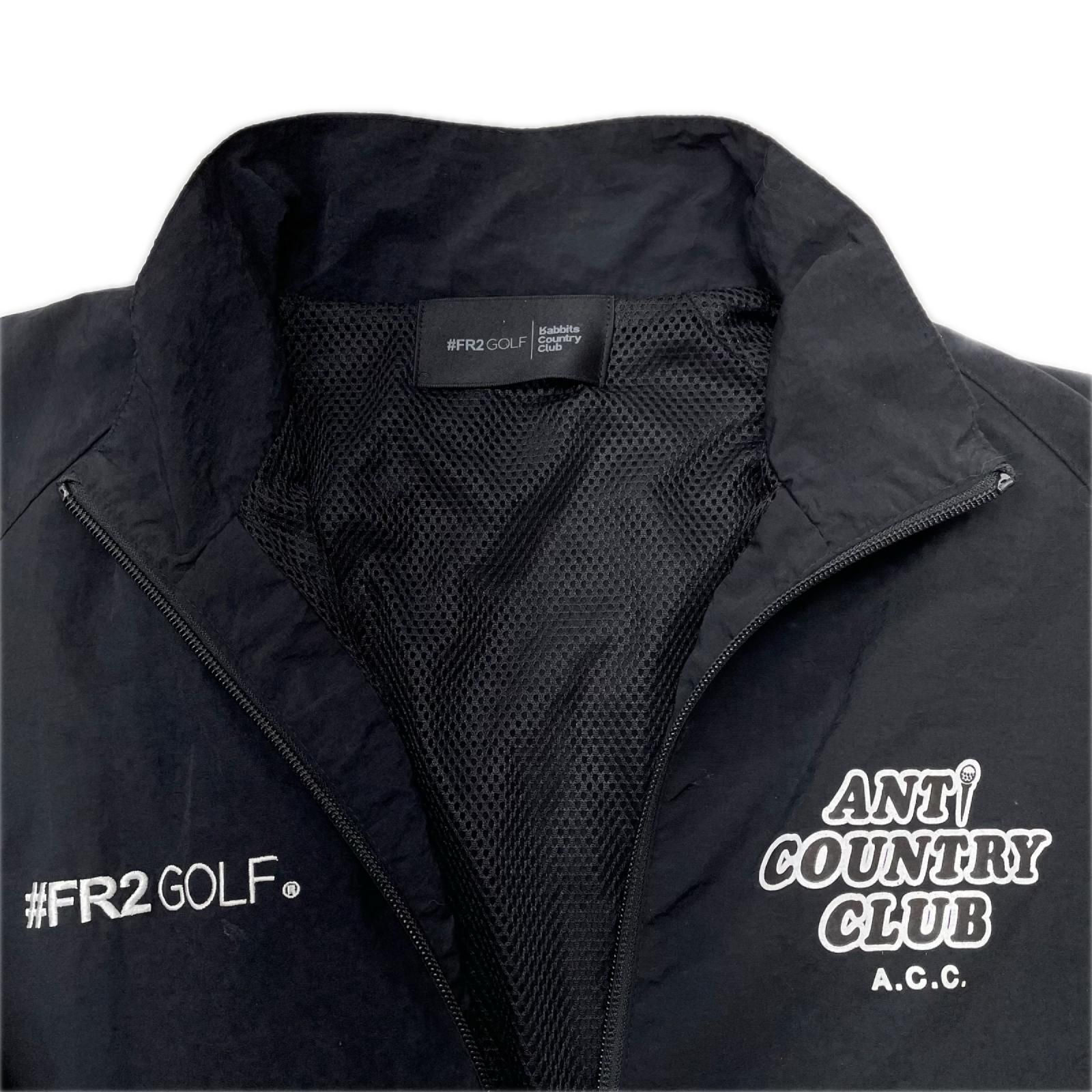 中古 メンズ エフアールツーゴルフ FR2GOLF セットアップ M ブラック