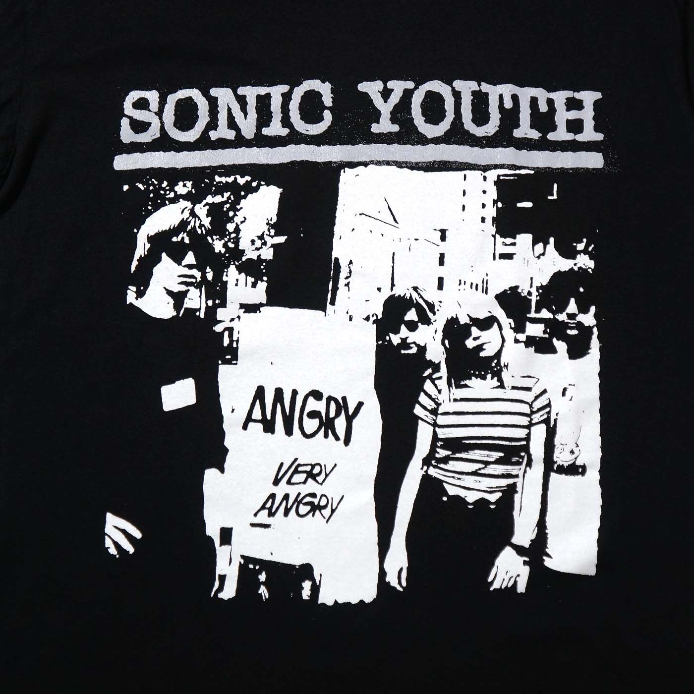 新品】SONIC YOUTH バンドTシャツ 公式 Angry(UK) ソニックユース