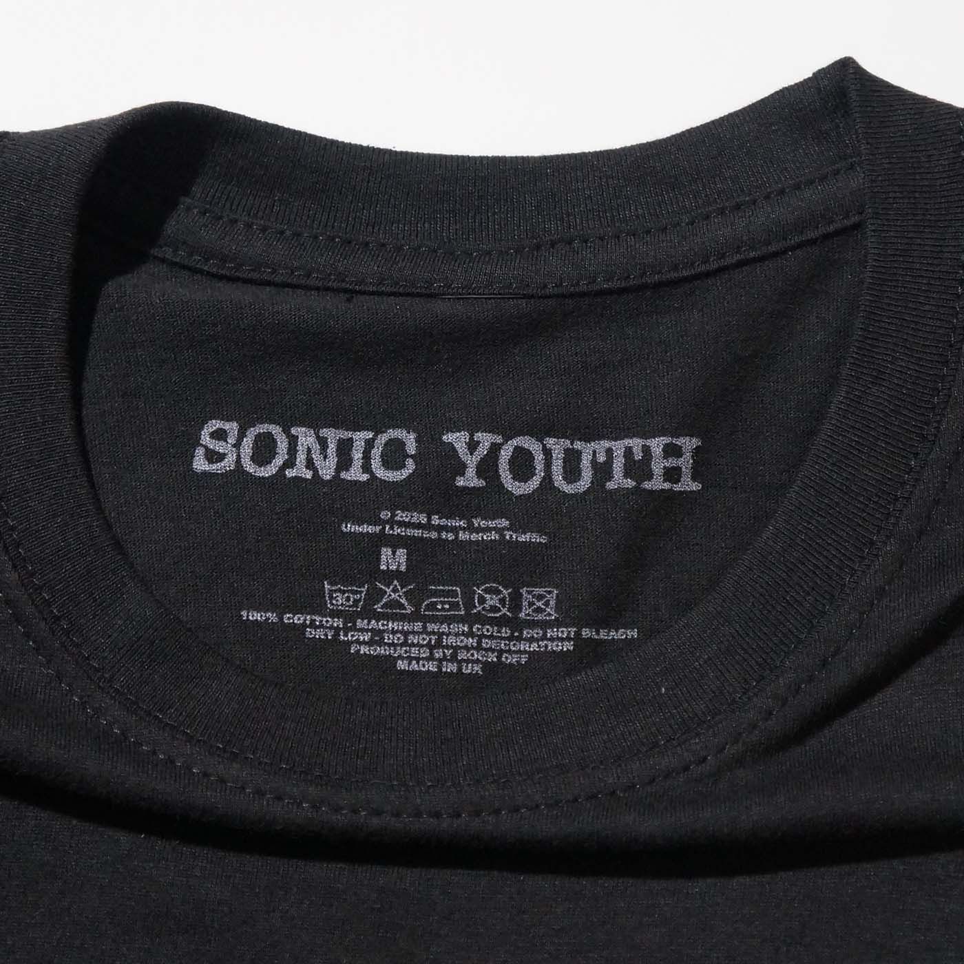 新品】SONIC YOUTH バンドTシャツ 公式 Angry(UK) ソニックユース