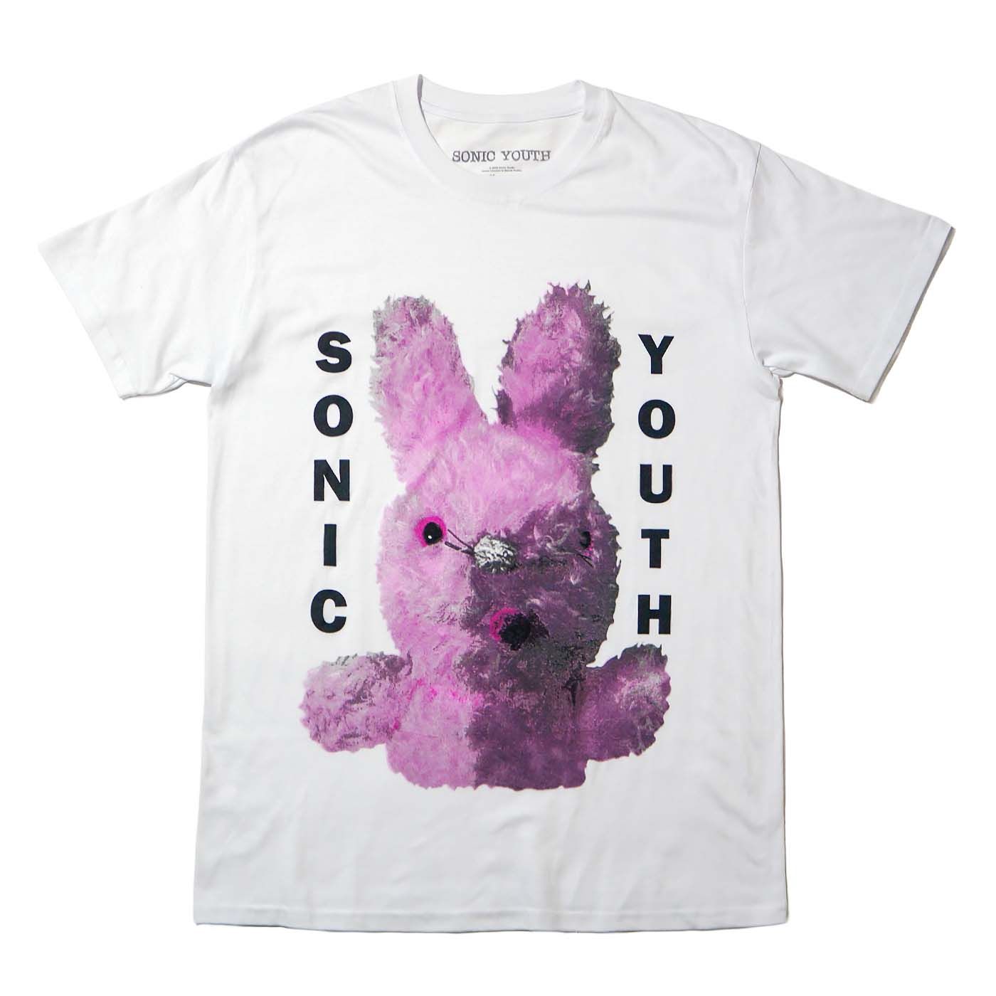 SONIC YOUTHソニックユース/90s USA製 dirty Tシャツ 新品】SONIC YOUTH バンドTシャツ 公式 Dirty Bunny(UK) ソニック