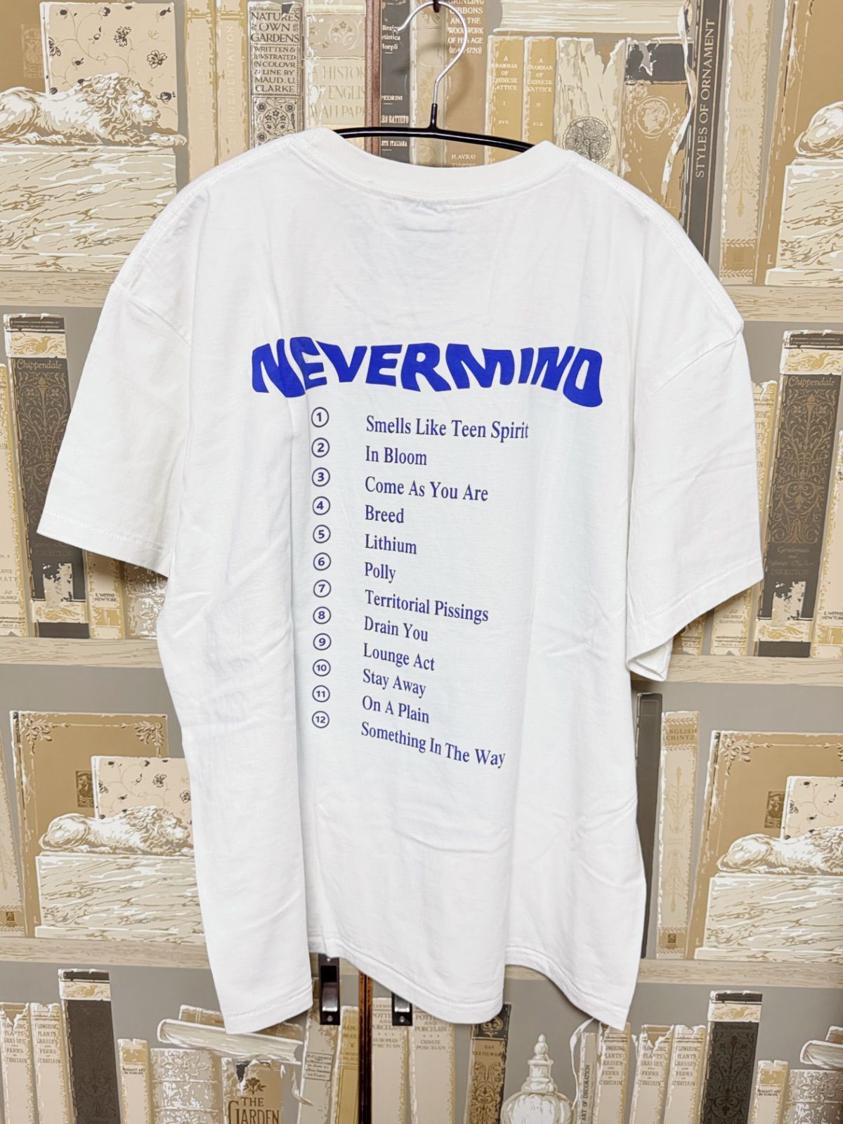 ◇NIRVANA◇ XL バンドT ｢NEVERMIND｣ 白 ビッグシルエット 未使用新品