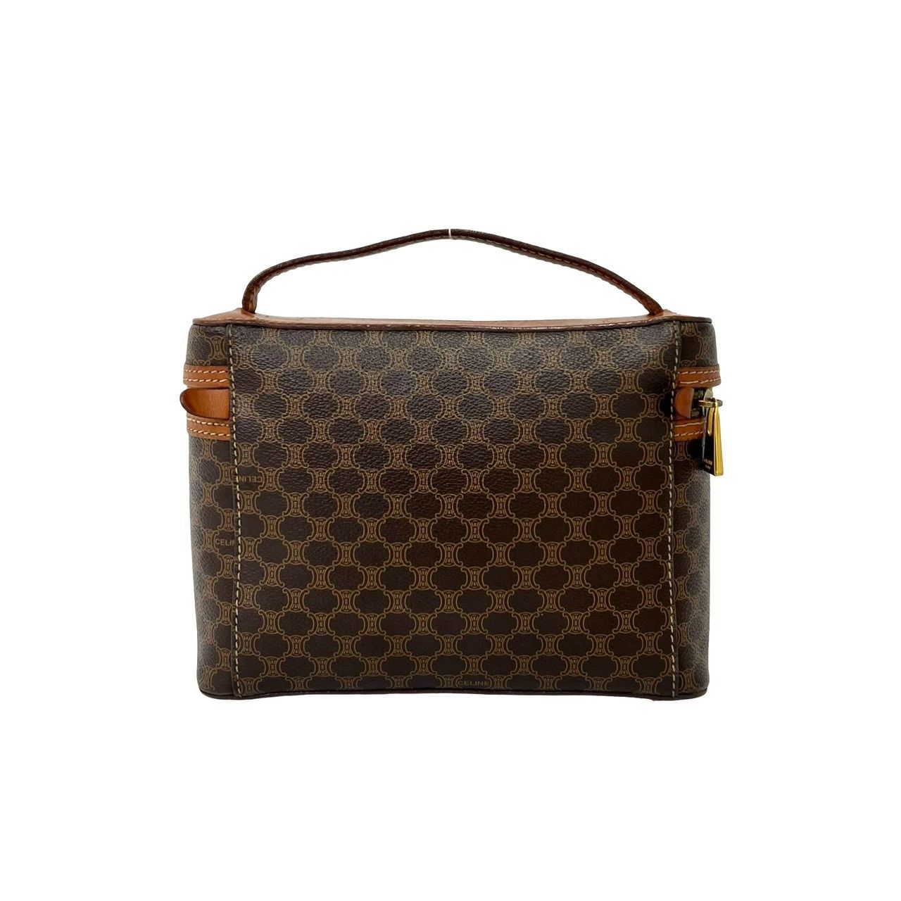極 美品 CELINE セリーヌ マカダム ブラゾン トリオンフ 柄 レザー 本