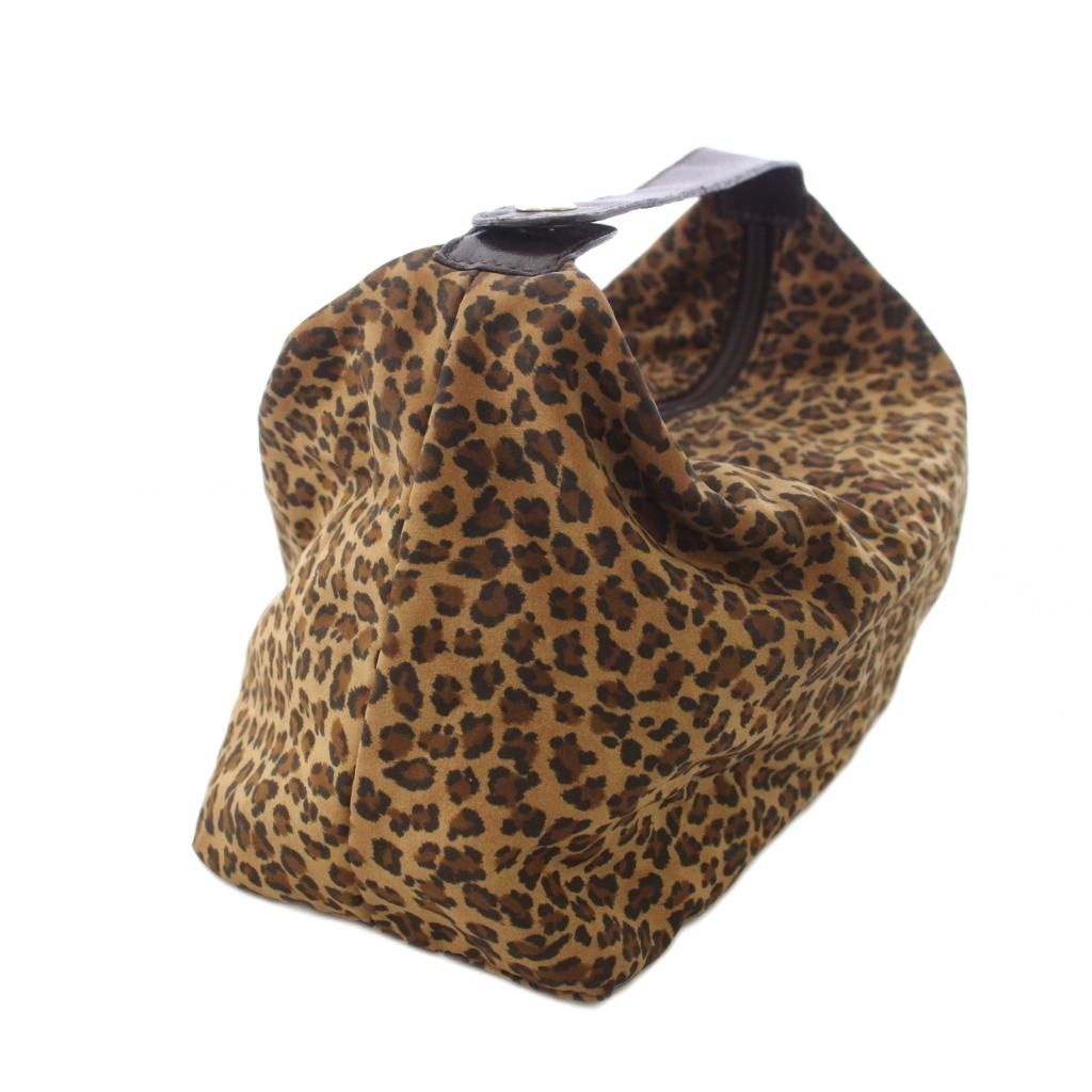 ボッテガヴェネタ BOTTEGA VENETA ポーチ ヒョウ柄 レオパード