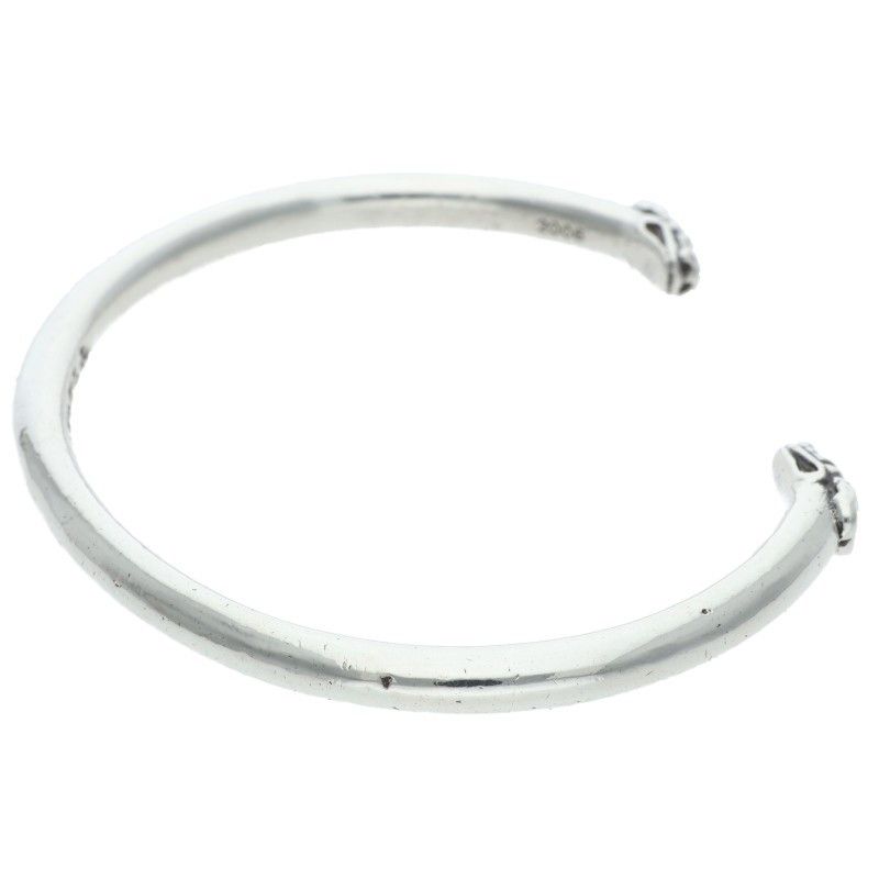 クロムハーツ BANGLE DOUBLE DOG/ダブルドッグ シルバーブレスレット