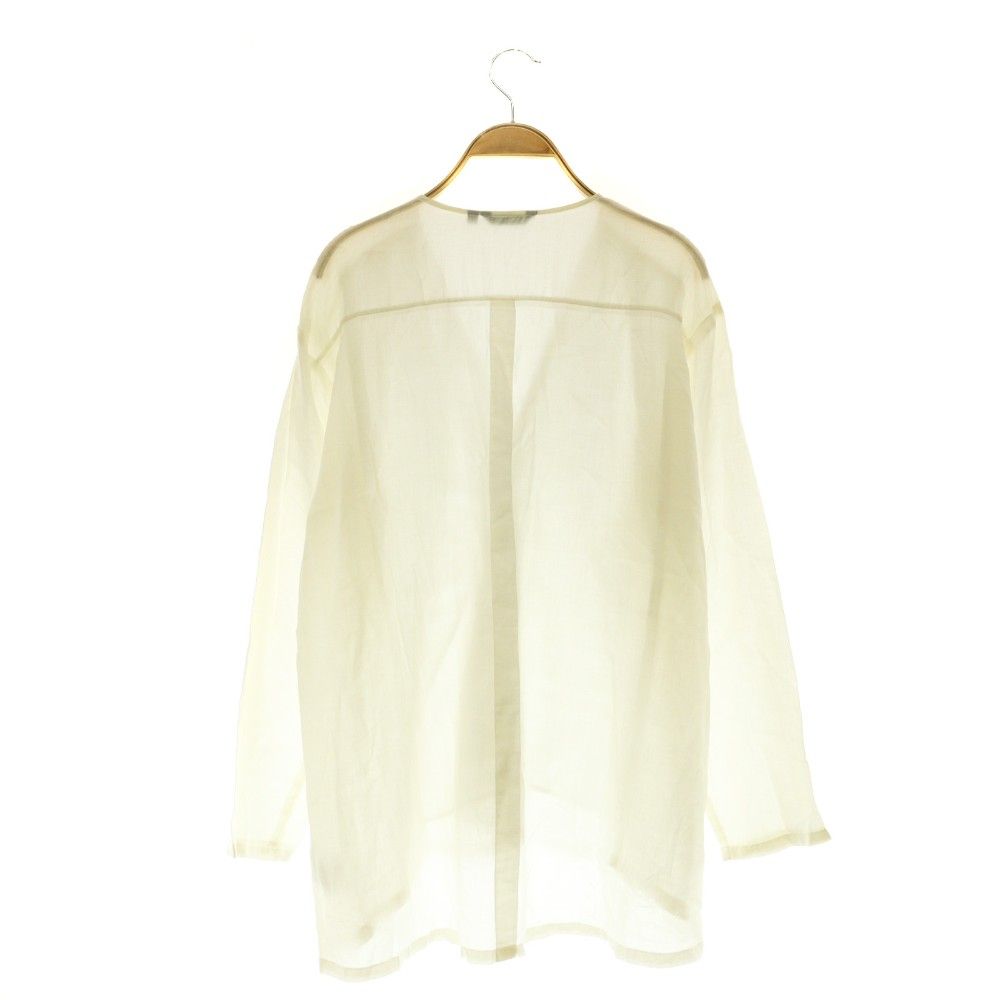 パドカレ pas de calais スキッパー シャツ ブラウス Vネック プル
