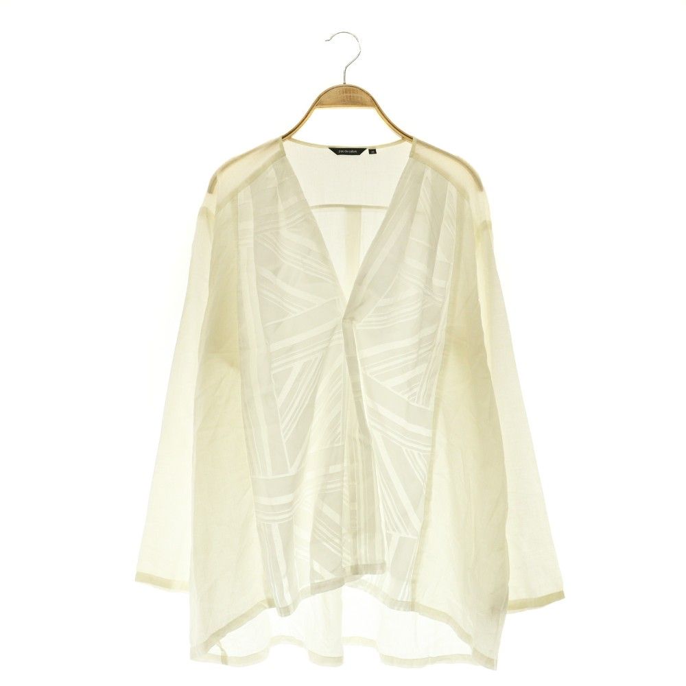 パドカレ pas de calais スキッパー シャツ ブラウス Vネック プル