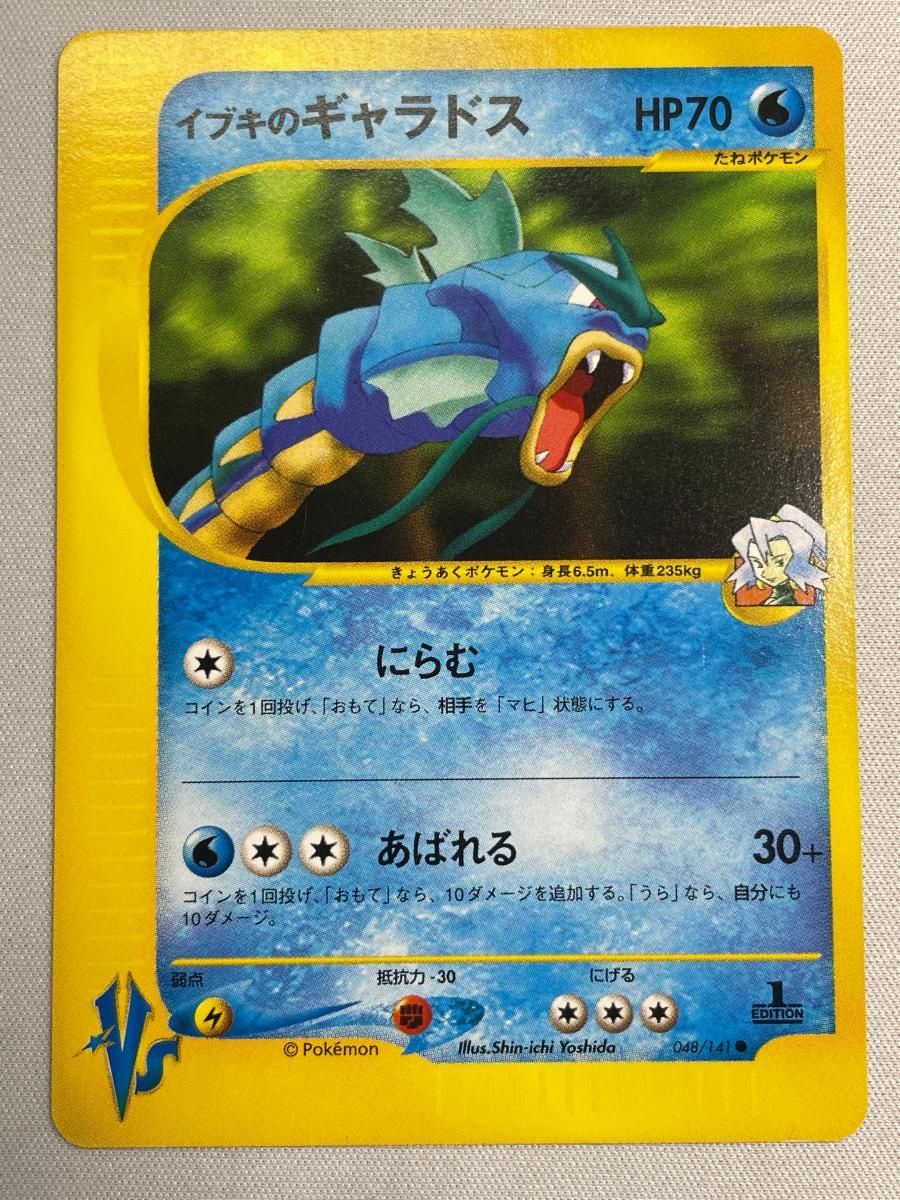 イブキのギャラドス ● ポケモンカード★VS 048/141 PSA9 イブキのギャラドス ○ [ポケモンカード☆VS] 048/141 状態難 ポケモン