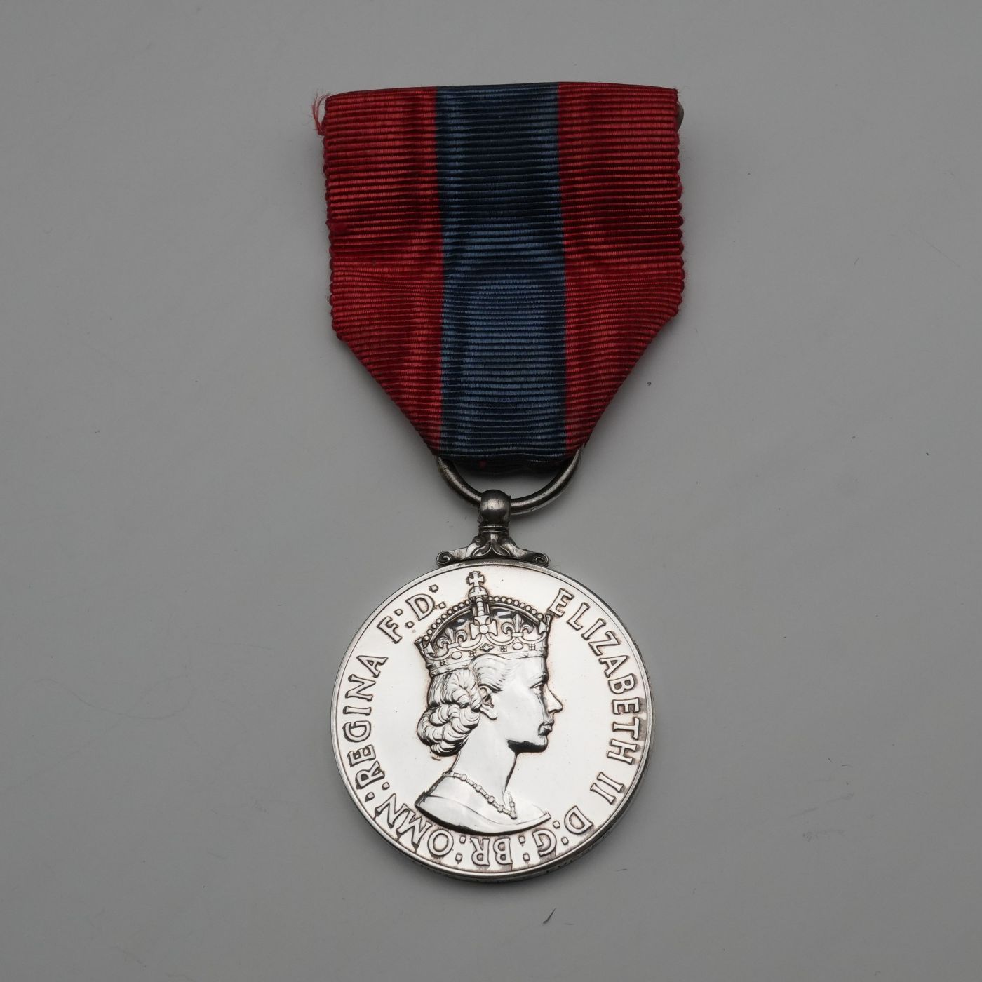 1953年 英国​「インペリアル・サービス」 純銀製メダル Royal Mint ケース付き