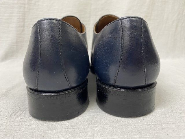 中古】YANKO ﾔﾝｺ ﾀﾞﾌﾞﾙﾓﾝｸ ﾚｻﾞｰｼｭｰｽﾞ 14453 ﾈｲﾋﾞｰ 6 1/2 991928671