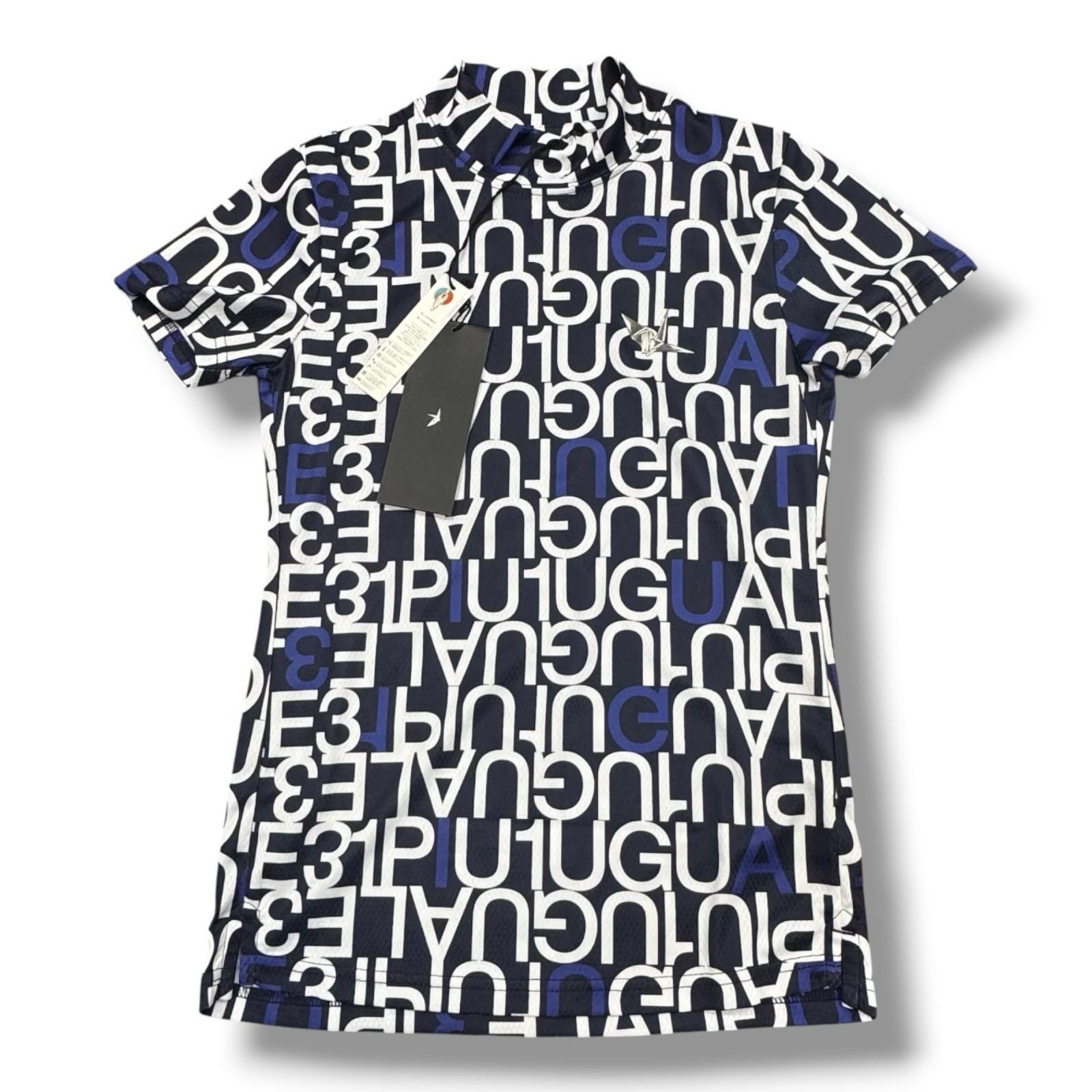 参考上代39600円 未使用 1piu1uguale3 Mock Neck Shirt モックネック