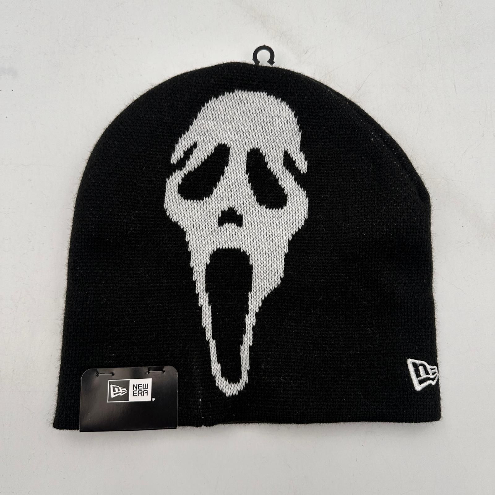 国内正規 未使用 Supreme × NEW ERA 26SS Ghostface Beanie ゴーストフェイス ビーニー ニット帽 シュプリーム × ニューエラ ブラック F （21041M） 7,560円