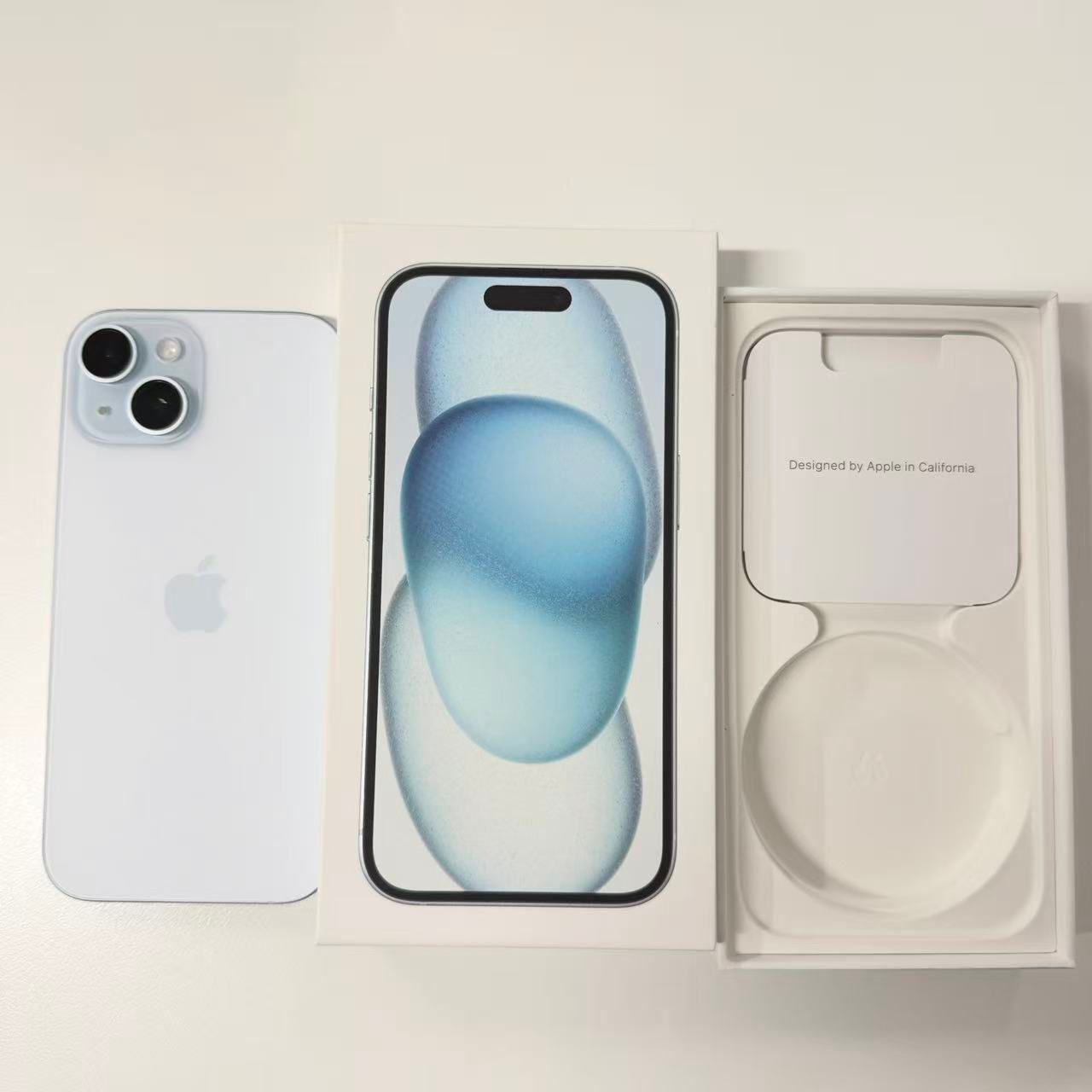 中古品A」SIMフリー iPhone 15 128GB [ブルー] 本体 電池最大容量99
