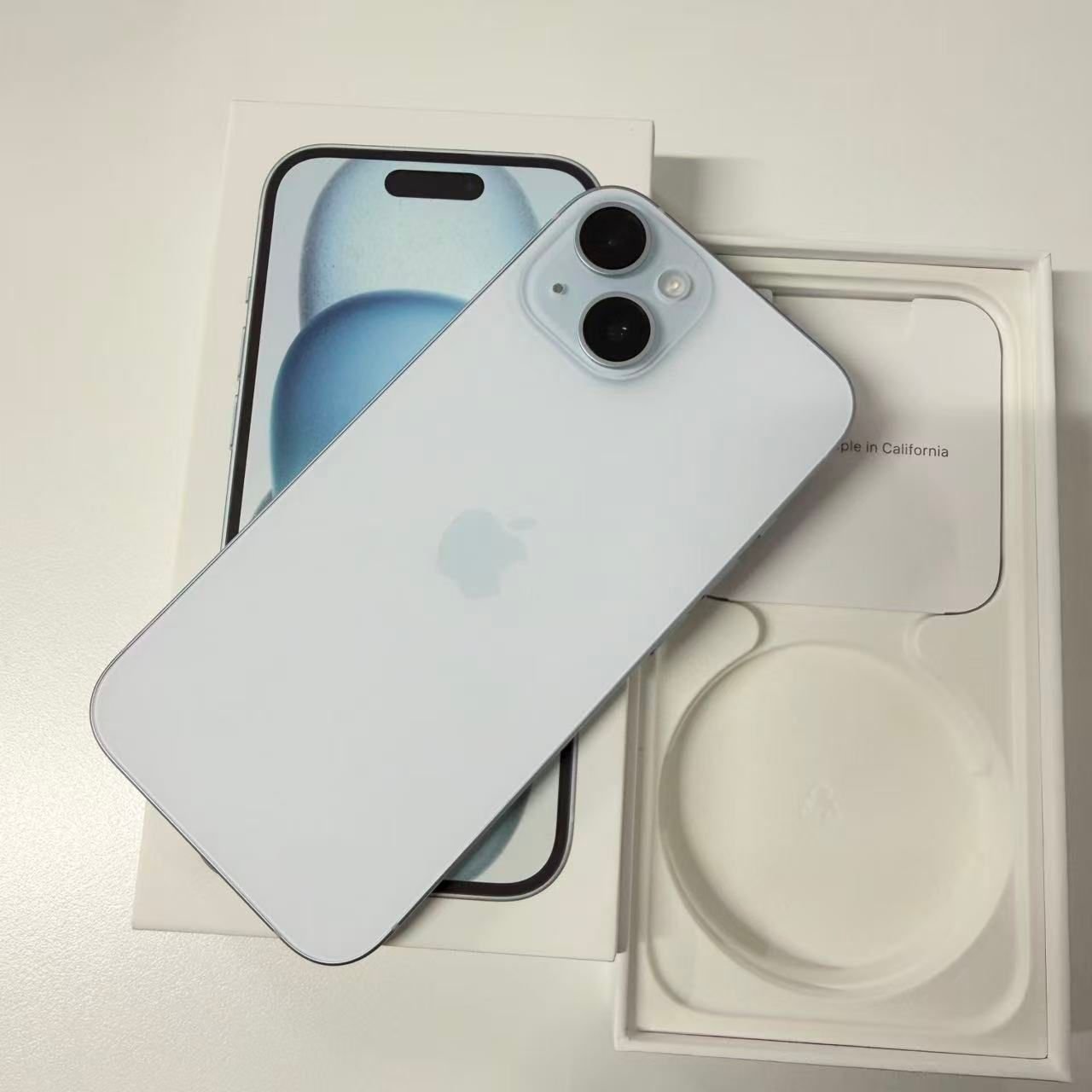 中古品A」SIMフリー iPhone 15 128GB [ブルー] 本体 電池最大容量99