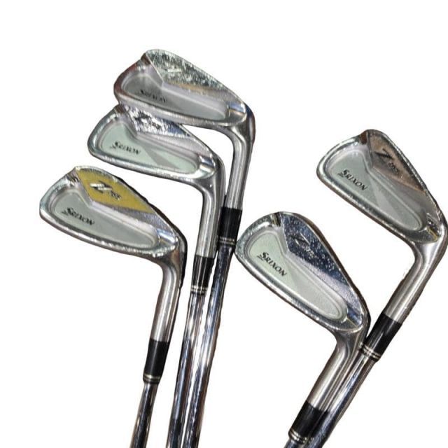 【中古】 ダンロップ SRIXON Z765 6S アイアンセット IR NS PRO 980GH D.S.T (フレックスS) メンズ 男性用 右利き 右用 Cランク ゴルフクラブ