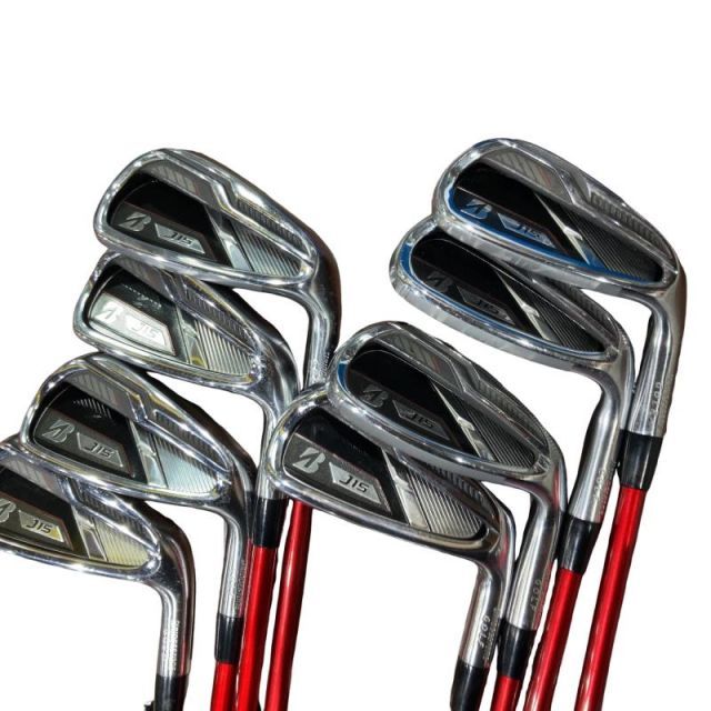 【中古】 ブリヂストン BRIDGESTONE J15 8S アイアンセット IR Tour AD J15-11I (フレックスS) メンズ 男性用 右利き 右用 Cランク ゴルフクラブ