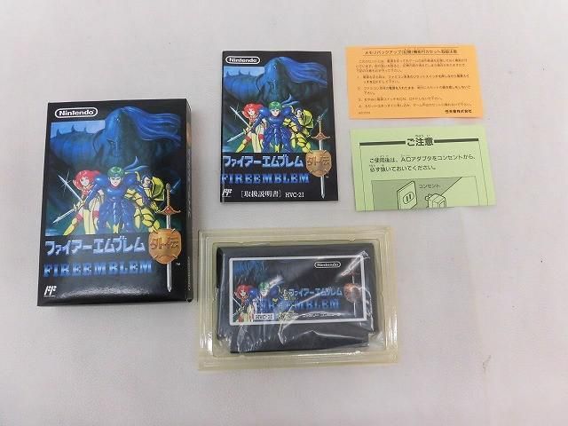 未使用 ゲーム ファミコン ソフト ファイアーエムブレム外伝 箱説付き