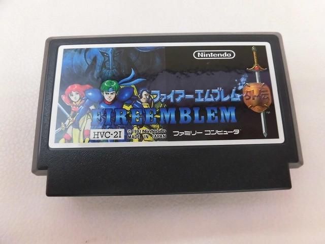 未使用 ゲーム ファミコン ソフト ファイアーエムブレム外伝 箱説付き
