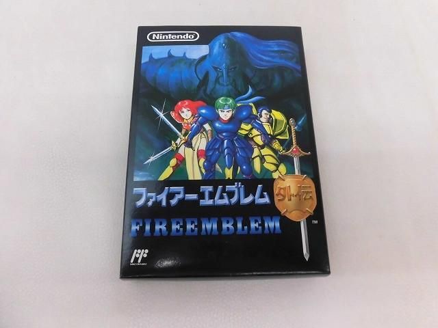 未使用 ゲーム ファミコン ソフト ファイアーエムブレム外伝 箱説付き