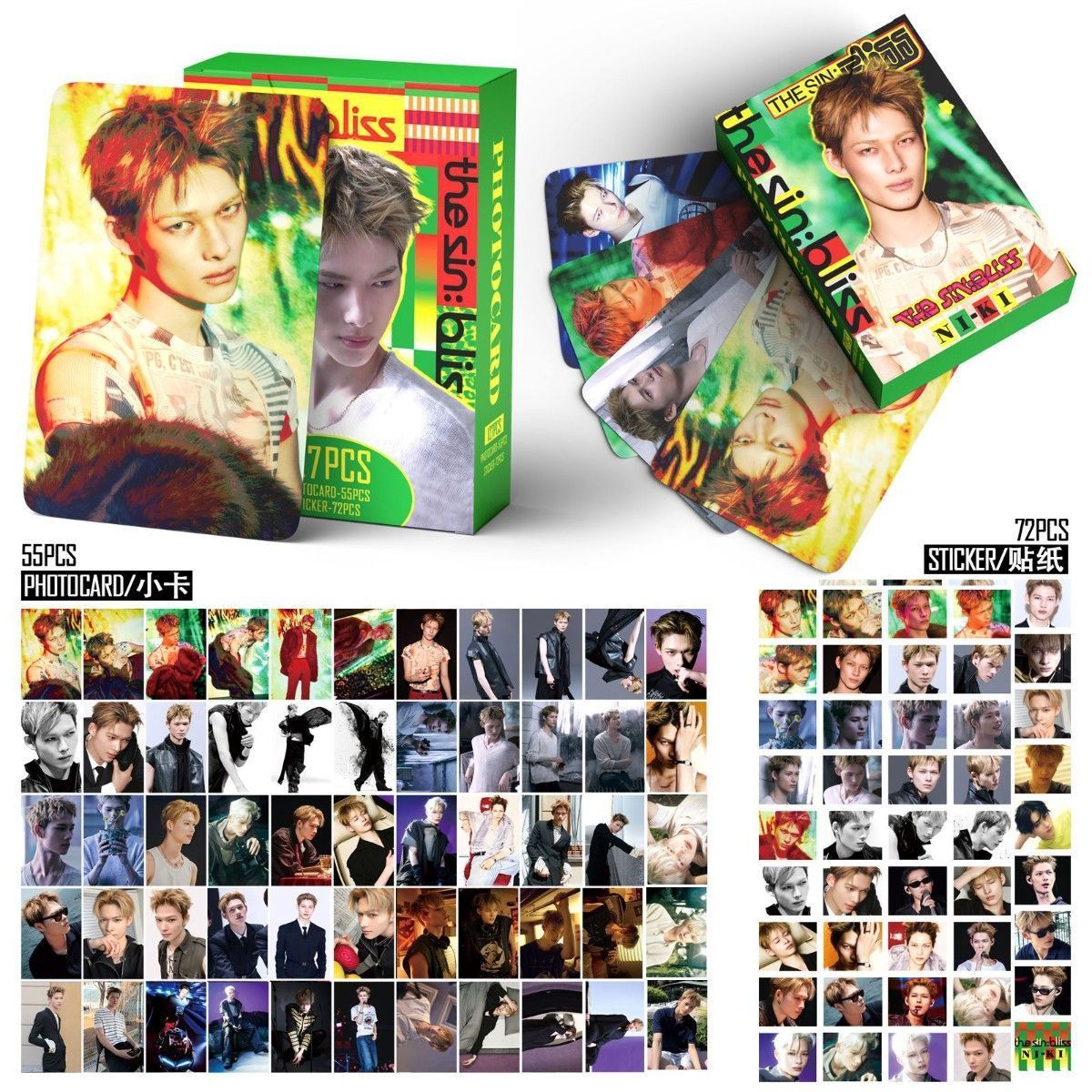 NI-KI】THE SIN : BLISS ロモカード＆シール☆127PCS☆ニキ・ENHYPEN