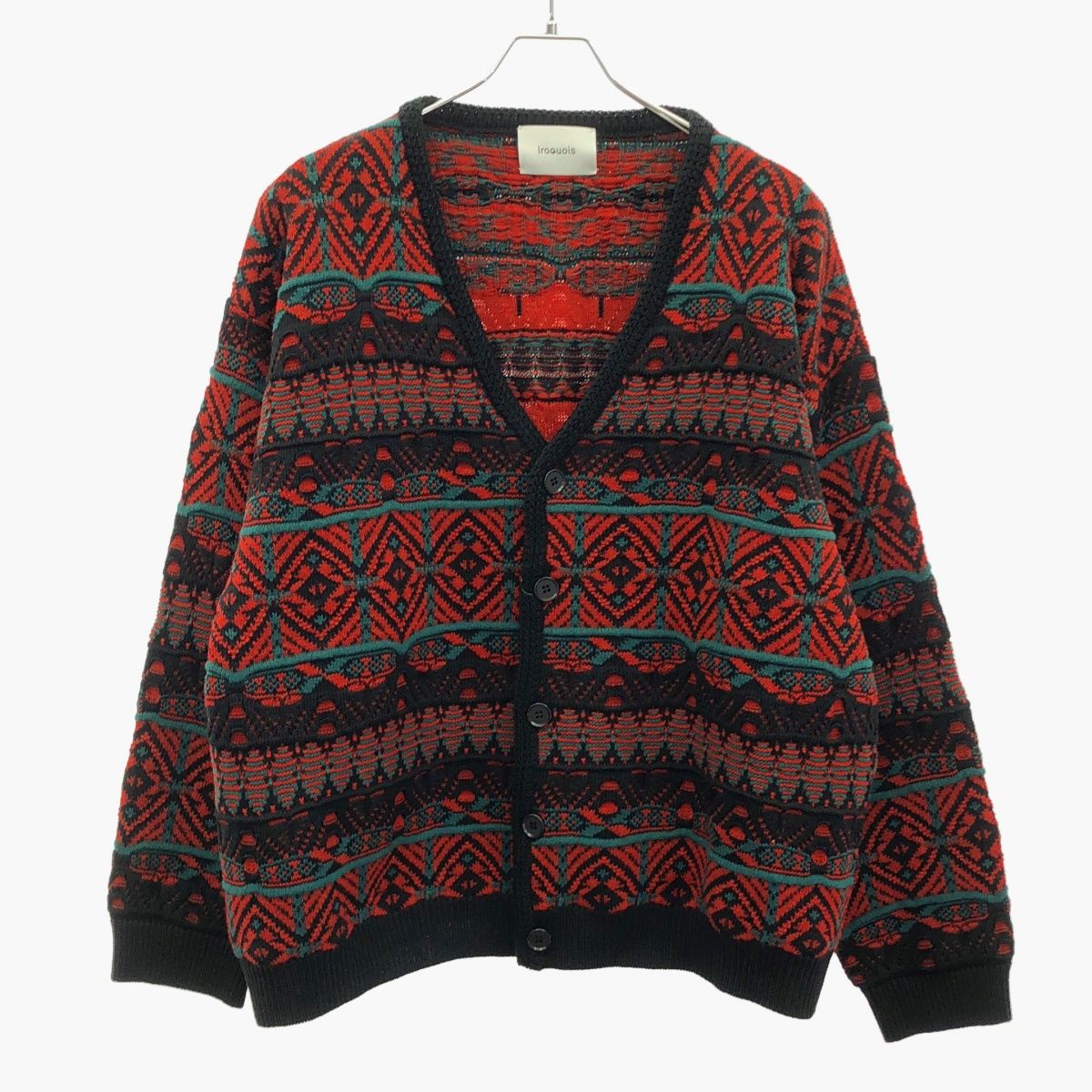 iroquois イロコイ 7G COOGI TUCK KNIT CD ノルディックニット