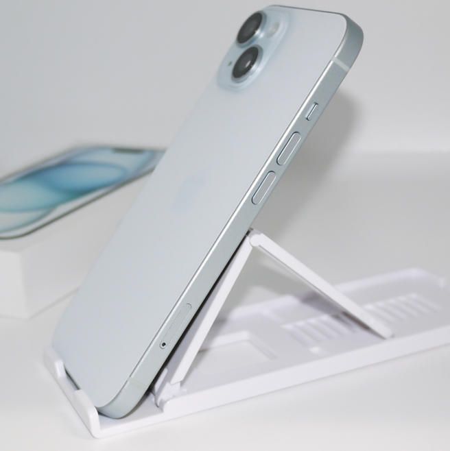 中古品B」SIMフリー iPhone 15 128GB [ブルー] 本体 電池最大容量99