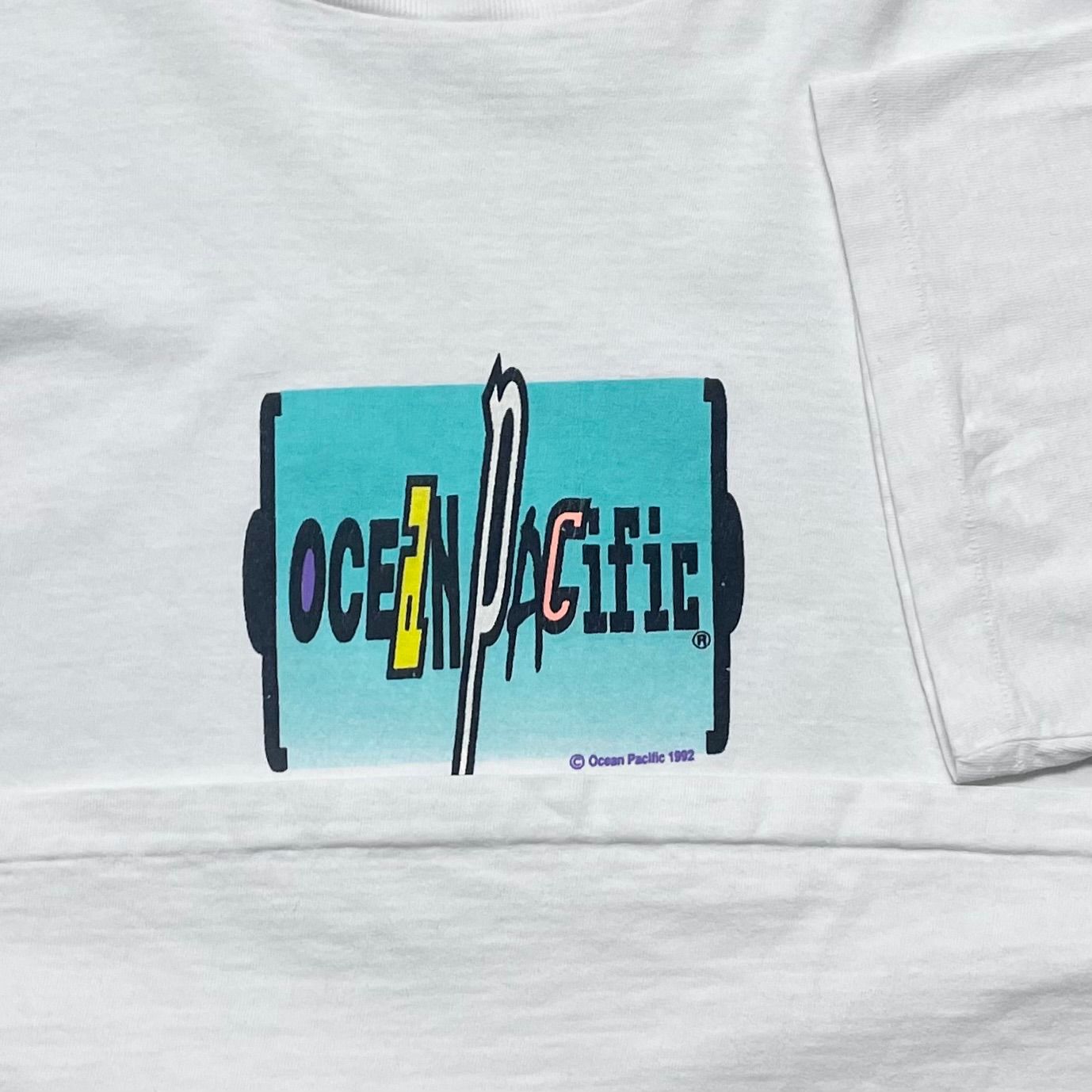1990's “Ocean Pacific” Logo Print T-Shirt （90s USA製 オーシャン