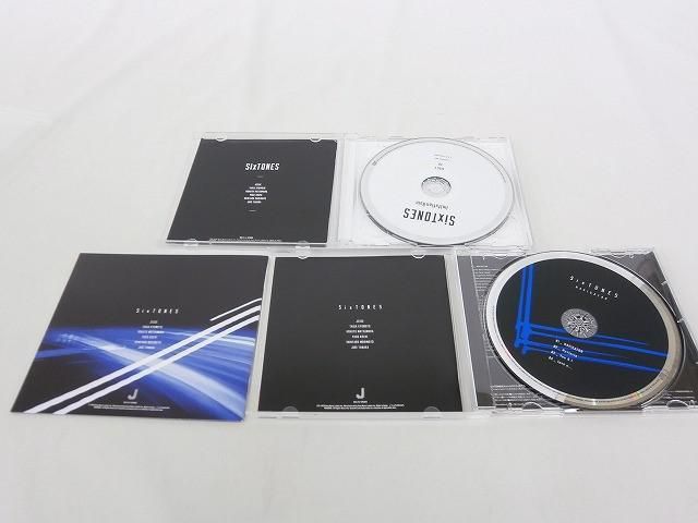 中古品 SixTONES Imitation Rain/D.D. 3形態 声 初回盤B 等 6点 CD